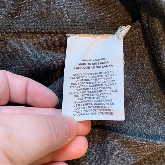 Nike Dri-Fit Cropped Leggings Gray Mt. Hood Volleyball Club - Picture 10 of 10